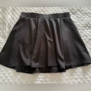 Torrid Black Flared Skater Skirt